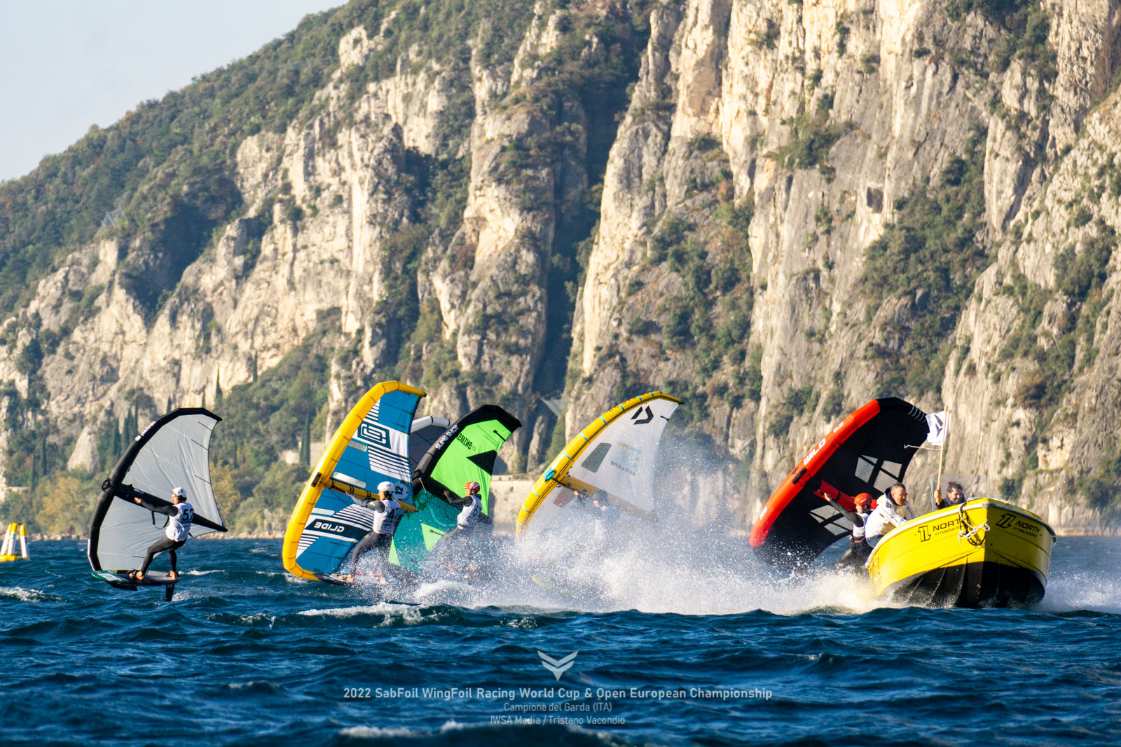 SABFOIL 2022 WINGFOIL RACING WORLD CUP OPEN EUROPEAN CHAMPIONSHIPS CAMPIONE DEL GARDA ITA Tristano Vacondio IWSA DSC09858102