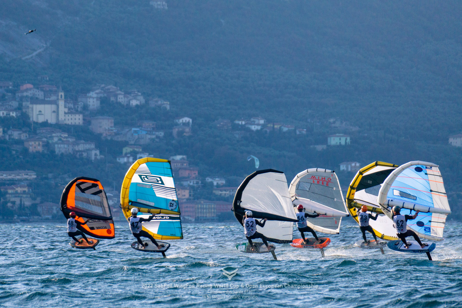 SABFOIL 2022 WINGFOIL RACING WORLD CUP OPEN EUROPEAN CHAMPIONSHIPS CAMPIONE DEL GARDA ITA Tristano Vacondio IWSA DSC09877103